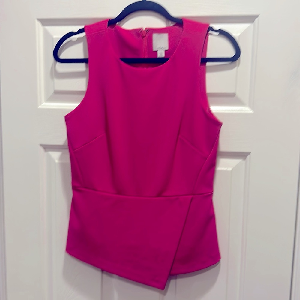 Halogen Asymmetrical Sleeveless Top